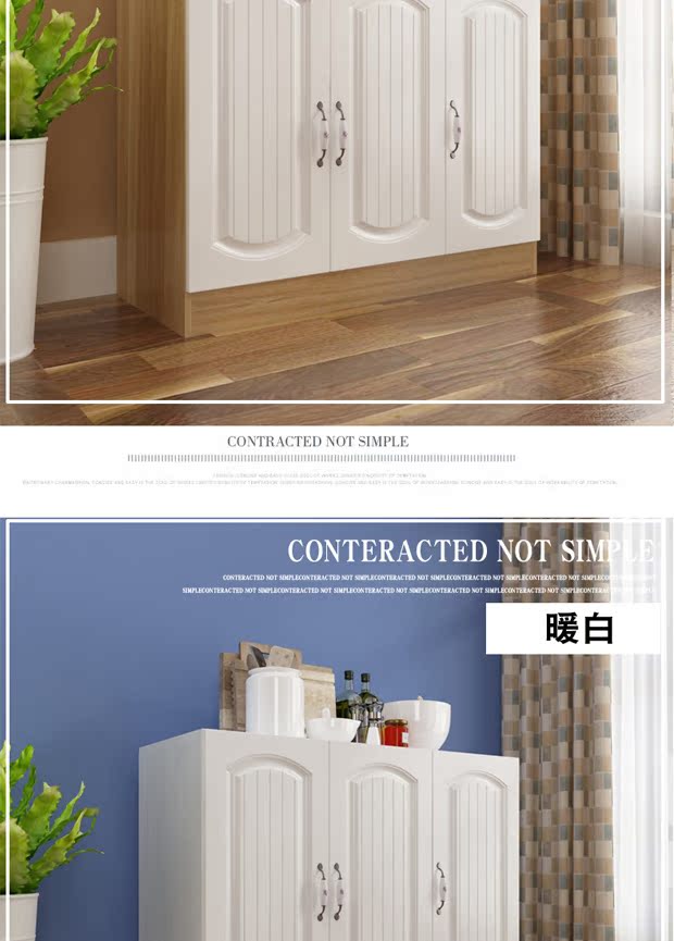 Sideboard kết hợp đa chức năng tủ nhà tủ trà tủ lưu trữ đơn giản tủ lưu trữ tủ kinh tế - Buồng tủ tường