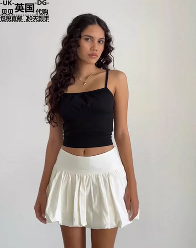 Мотель Rocks Women's British Direct Mail UO настоящая покупка юбка визуализации White Poling Bubles Kiyowo