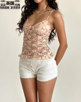 Motel Rocks Womens Clothing UK Direct Mail UORumaysa Lace Slightly Transparent Tight Suspender