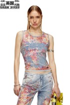 Diesel womens clothing British direct mail new flowers to burn cowboy vests A14654068MY