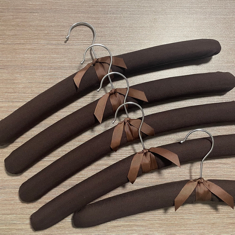 42cm Men's Linen Hanger, Non-Marking Fabric-Covered Hanger, Canvas Clothes Hanger, Non-Slip Clothes Support, Wardrobe Hanger 42cm Men's Linen Hanger, Non-Marking Fabric-Covered Hanger, Canvas Clothes Hanger, Non-Slip Clothes Support, Wardrobe Hanger