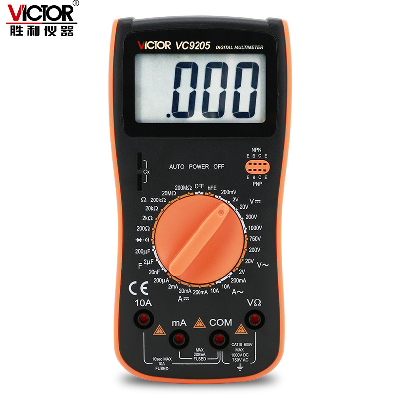 VICTOR victory VC9205 VC9208 digital multimeter high precision digital multimeter reuse table