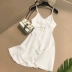 Đông nam Á mới sling nhỏ ăn mặc khí eo cao eo V-Cổ net màu eo giảm béo kỳ nghỉ ăn mặc nữ váy đẹp 2021 váy đầm