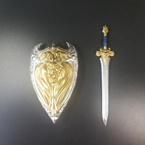 Four Knight Myth Legion Lion King Lion Head Sword Shield customized 7-inch movable hand model weapon DIY accessories