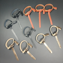 Four Knights mythology Corps leather belt 7 inch 1 12 model hand blood Knight Crusader dwarf magic accessories