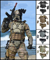 Tactical vest armor outdoor Star War bounty hunter armor helmet last warrior Kaijia pick up son same style