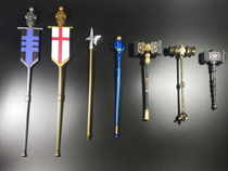 Four Knight Myth Legion 7-inch soldier Crusader Knight Goblin skeleton ORC dwarf weapon DIY accessories