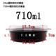 hộp đựng cơm cắm điện lock&lock Hộp cơm trưa dùng một lần hộp cơm đen tròn cao cấp dày chịu nhiệt độ cao mang đi thức ăn nhanh - Hộp cơm điện sưởi ấm hộp cơm cắm điện 3 tầng