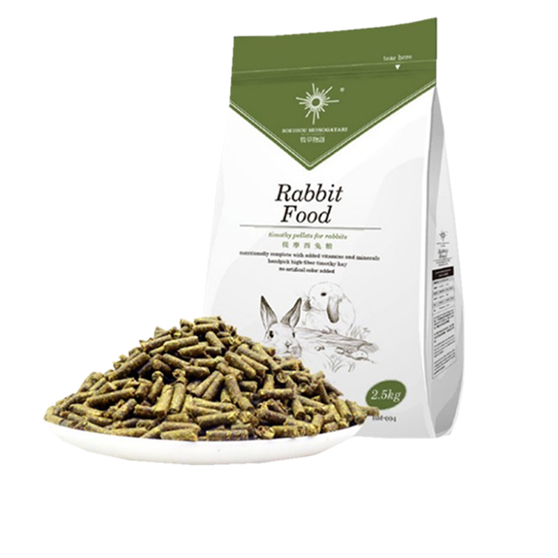 Multi-provincial pasture language BM-004 ti Moses rabbit food pet rabbit into young staple food feed 2 5kg