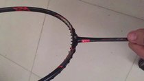 Badminton racket refurbishment paint refurbishment modification color change signature engraving badminton racket