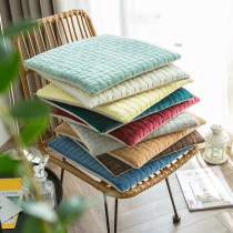 Modern luxury plush chair mat thickening housechair cushion in autumn and winter office butt cushion can be removed