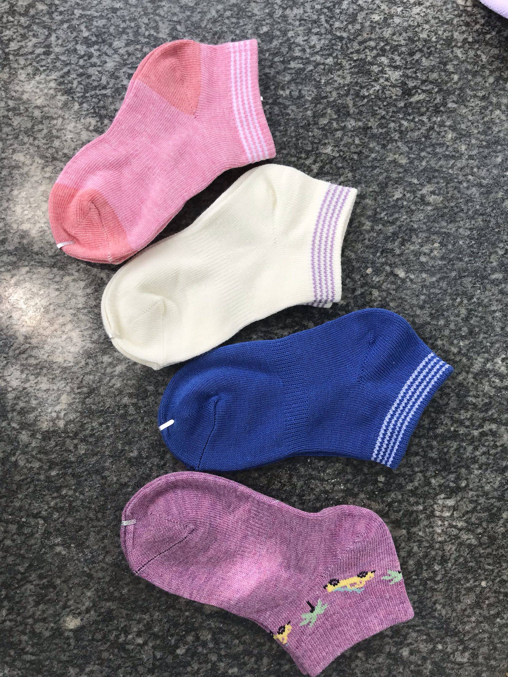 Outlet The Children's Pure Cotton Boat Sox 4 Double 