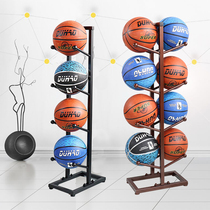 Basketball Football Containing Shelf Basket Placing Rack Home Ball Shelve Shelve Rack Ball Shelve Ball Shelve Shelf Show Display