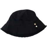 Civen＆Kivan Черная рыбака шляпа Женская летняя летняя газовая