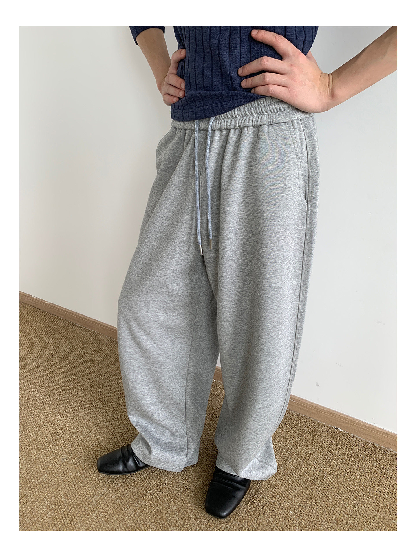MION Heavyweight Wide-Leg Sweatpants