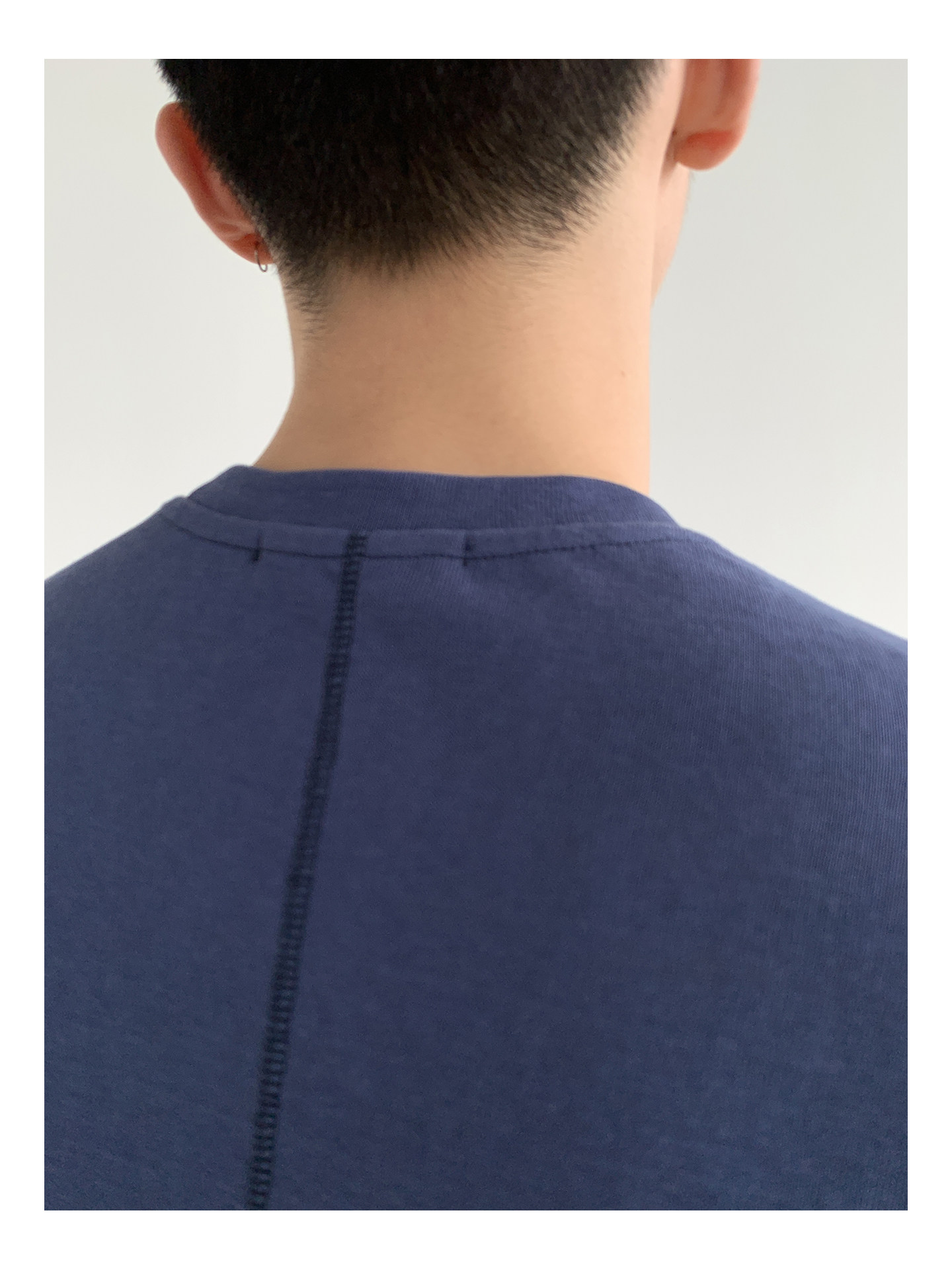 MION Relaxed Slub Cotton Long-Sleeve Tee