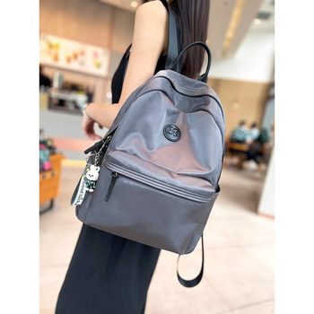 French mk&ins backpack women's fashion trend women's bag simple waterproof one-shoulder dual-use travel computer backpack
