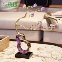 Eleven year old store with 15 colors of home accessories, handicrafts, light luxury living room decorations, TV cabinets, foyer decoration cabinets, relocation to new homes, amethyst gourds with good symbolism