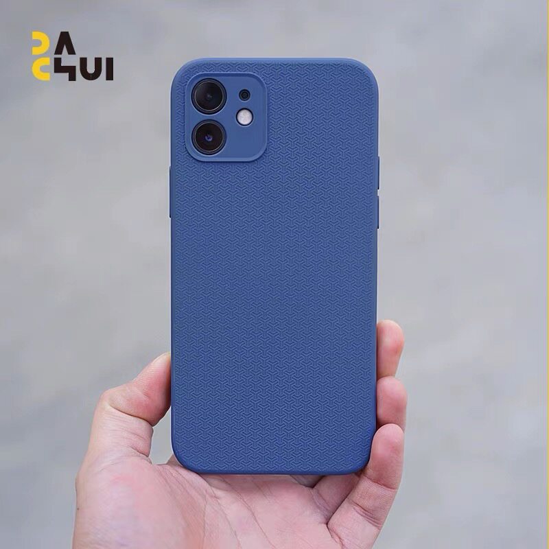 Large hammer soft shield shell suitable for apple iPhone12 12Pro frosted textured mobile phone protective shell anti-slip