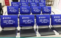  ICBC backrest cover soft fabric thick and non-fading waiting hall custom bank printable logo company waiting area