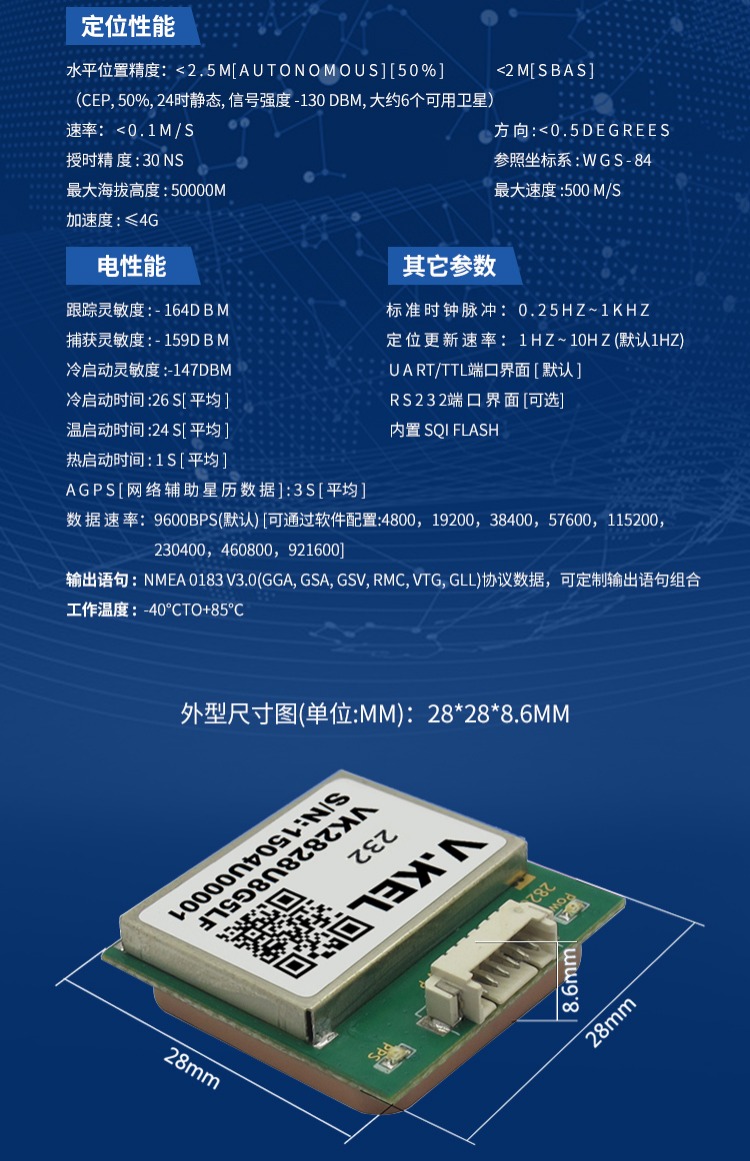 Máy ghi âm lái xe UAV Beidou mô-đun thời gian trên không Mô-đun định vị GPS định vị chế độ kép cổng nối tiếp SR 232 - GPS Navigator và các bộ phận thiet bi dinh vi xe oto