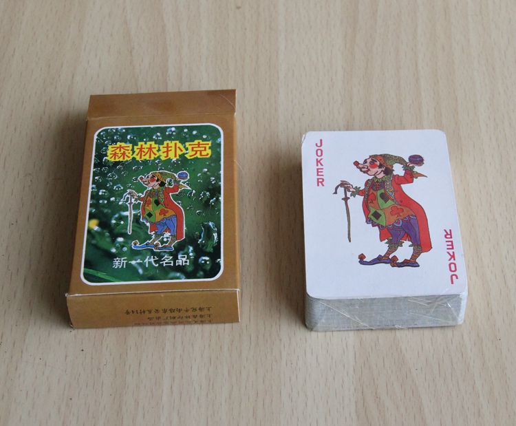 Playing Cards New in Stock Unopened 90's Production Stock Nostalgic Collection Paper Forest Cards