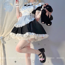 Orange Taste: Original Home Department Maid Clothing Cos Uniform Soft Girl Dress With Dress Cute Lolita Maid Apron