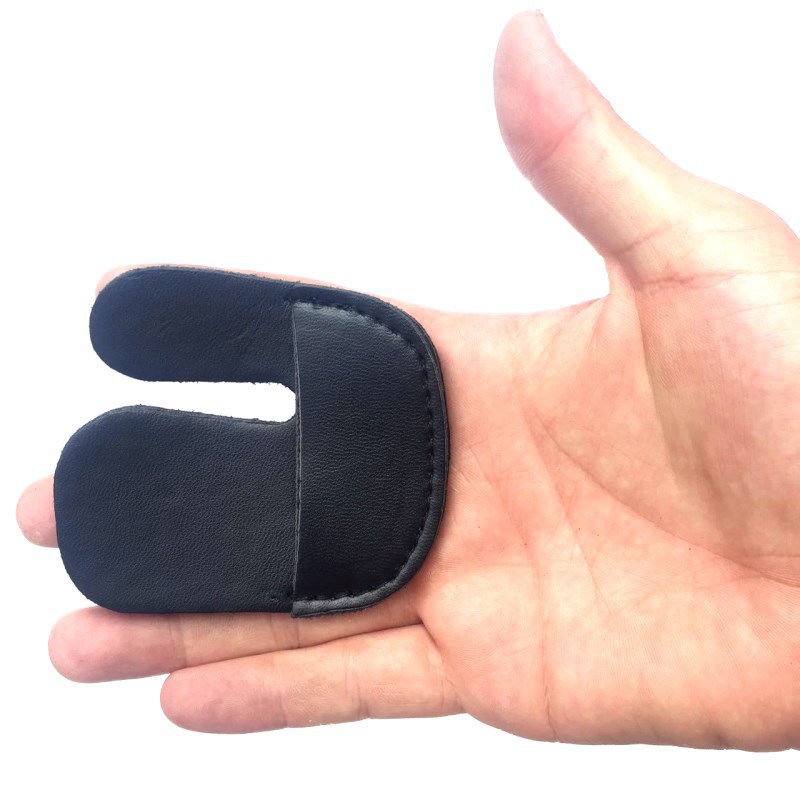 Cung và phụ kiện mũi tên Thiết bị bảo vệ Ngón tay hai lớp màu đen phục hồi cung bắn cung bắn cung thiết bị thi đấu - Thể thao ngoài trời / Casual / Triditional Đồ chơi ngựa bập bênh cho bé