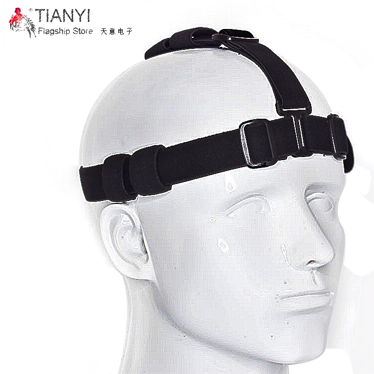 Head-mounted chiếu sáng stretch chất liệu vải đàn hồi đèn pha với đèn pin head lamp head với ngoài trời cưỡi phụ kiện chiếu sáng đèn pin soi ếch