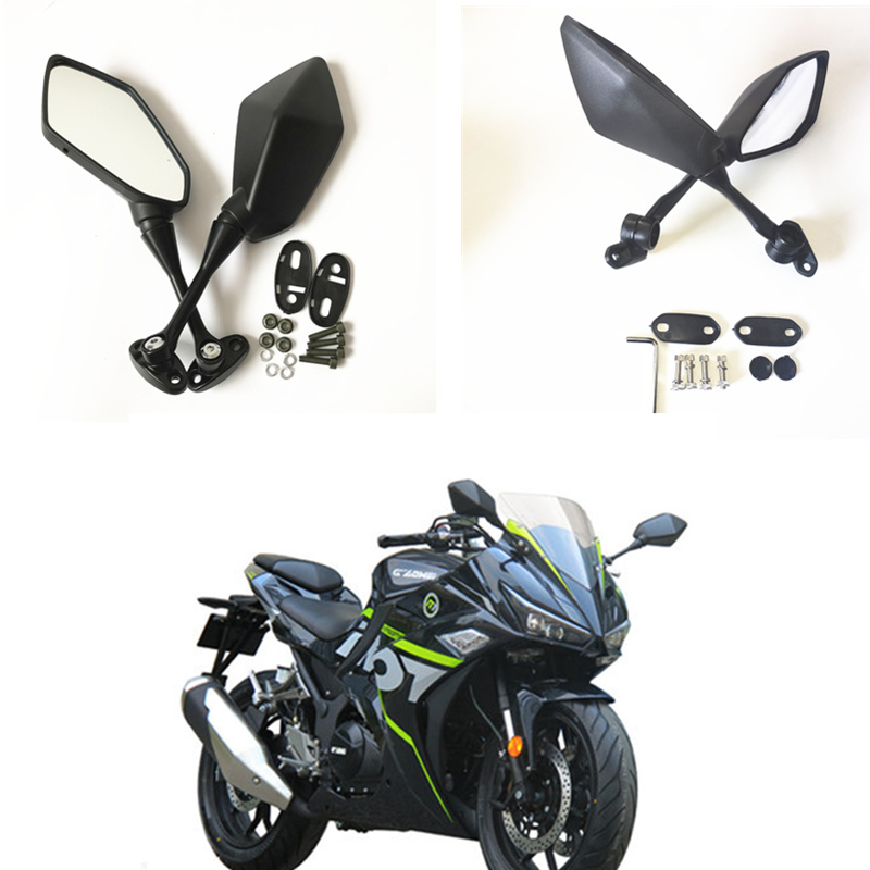 Motorcycle Rearview Mirror Norma Phantom 255S Reflector Sports Car Rear Mirror Rings Dragon 400 Locomotive Mirror
