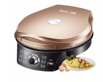 Supor electric baking pan home double-sided heating pancake frying machine breakfast machine deepening baking pan adjustable firepower