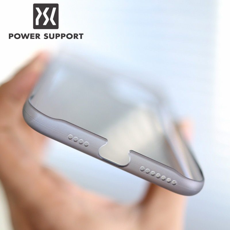 Japan Power Support Air Jacket Transparent Case iPhone11Pro Max Transparent Phone Case