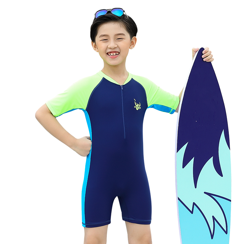 Boy Swimsuit 8 Girl One Piece Swimsuit 10 Girl 11 Middle School Elementary School Student 12 Year Old Boy Swimsuit Sunscreen