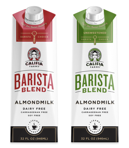Import Califia Farms Coffee Master Mate Laflower Sprint Invoke Plant Almond Milk two flavors 946ml