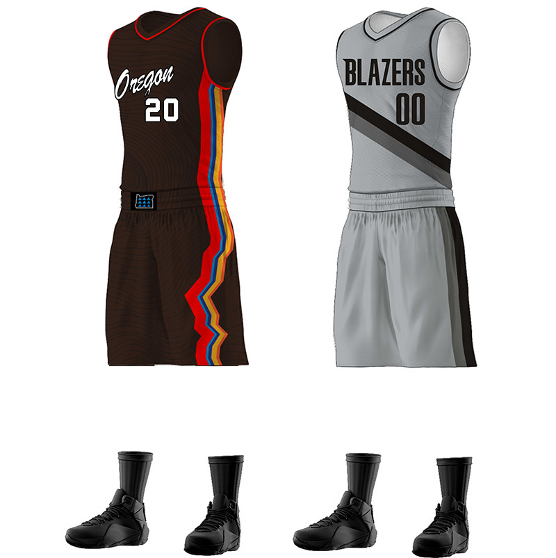 Grant Blazers Jersey New 22 Season Gray Achievement City Edition Black Group Buy Free Custom Basketball Uniforms