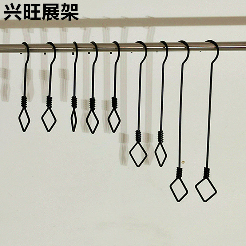 Clothing Shop S Hook Golden Hook Hung Clothes Hanger Hooks S Type Stainless Steel Hook Lengthened Clothes Hook Pants Hook hook