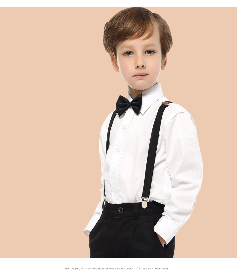 Trẻ em áo sơ mi trắng tay dài cộng với áo nhung trắng dày mùa thu và mùa đông học sinh biểu diễn quần áo dày áo trắng áo kiểu cho be gái