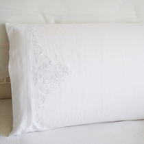 Pure cotton British embroidery pillowcase foreign trade export drawing products clearance special price