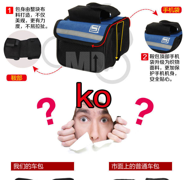 Sacoche pour vélo ROSWHEEL - Ref 2224367 Image 8