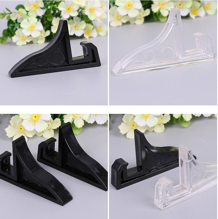 Photo frame bracket square disc frame photo studio frame accessories base photo album bracket certificate frame handicraft table bracket