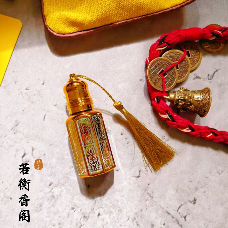 【Taoist Esotericism】Handmade Perfume Spray Roll-On to Awaken Good Luck L - Unique Fragrance for Men and Women to Enhance Luck, Portable