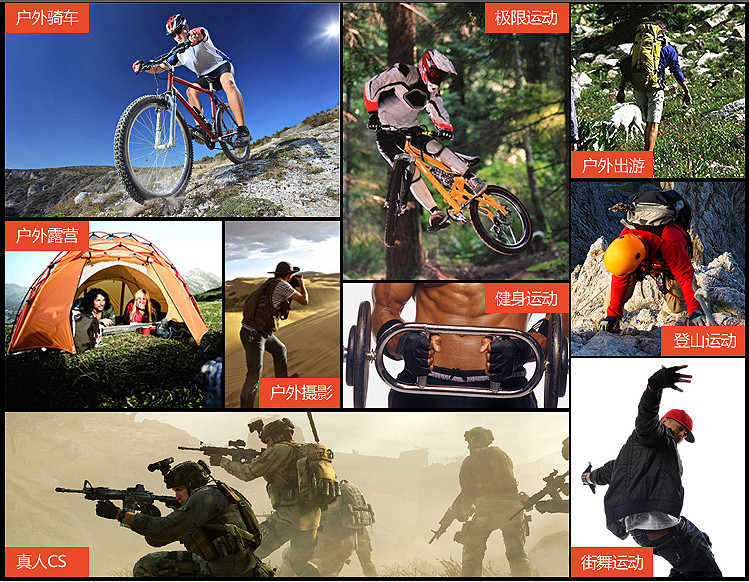 Gants de cyclisme mixte ANBIKE - Ref 2249143 Image 48