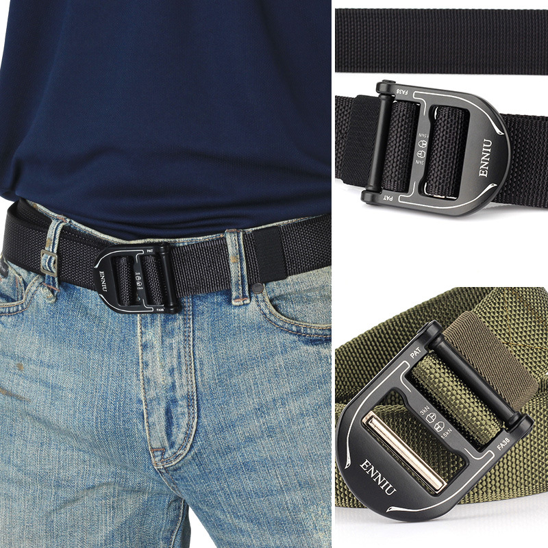 Quạt quân đội mới ngoài trời vành đai chiến thuật nam đa chức năng đào tạo vải nylon 07 vành đai lực lượng đặc biệt - Thắt lưng đồ nịt bụng