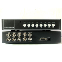 8-way screen splitter video splitter screen processing HD VGA output send power remote control