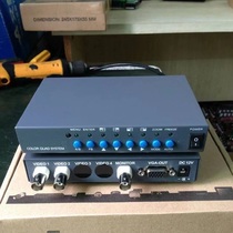 2-way screen splitter with VGA output picture-in-picture video Splitter has power