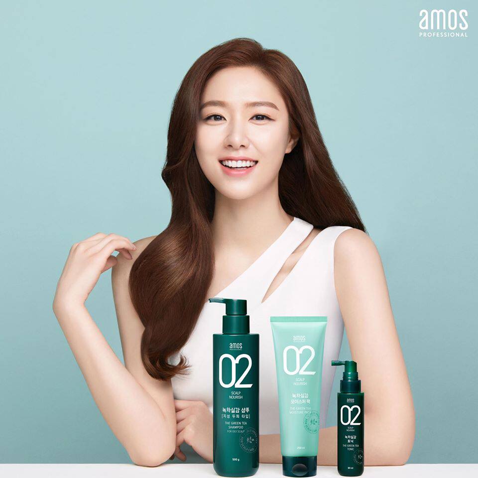Korean Beauty Hair Brands Love Jasmine Amos Green Tea Scalp Real Sensation Control Oil Anti-Hair Shampoo Shampoo-Taobao