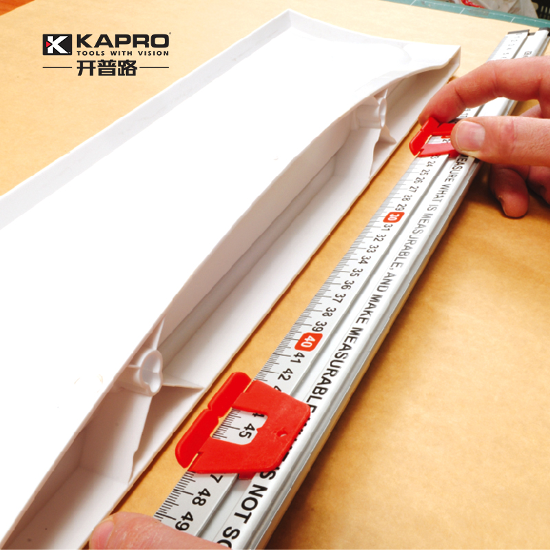 Israel KAPRO Cape Road multi-use labeling ruler advertising ruler aluminum alloy measuring ruler 60 100 120cm