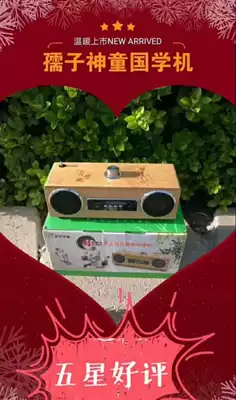 New Ruzi prodigy Chinese learning machine classic listening reader Enlightenment early education machine story machine learning without books