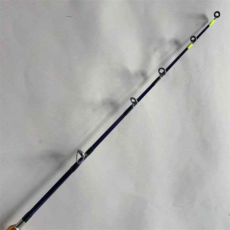 Ice удочкой 船鹰冰钓竿 冬钓鱼杆软调筏竿玻纤扁梢圆梢 超短船筏鱼竿