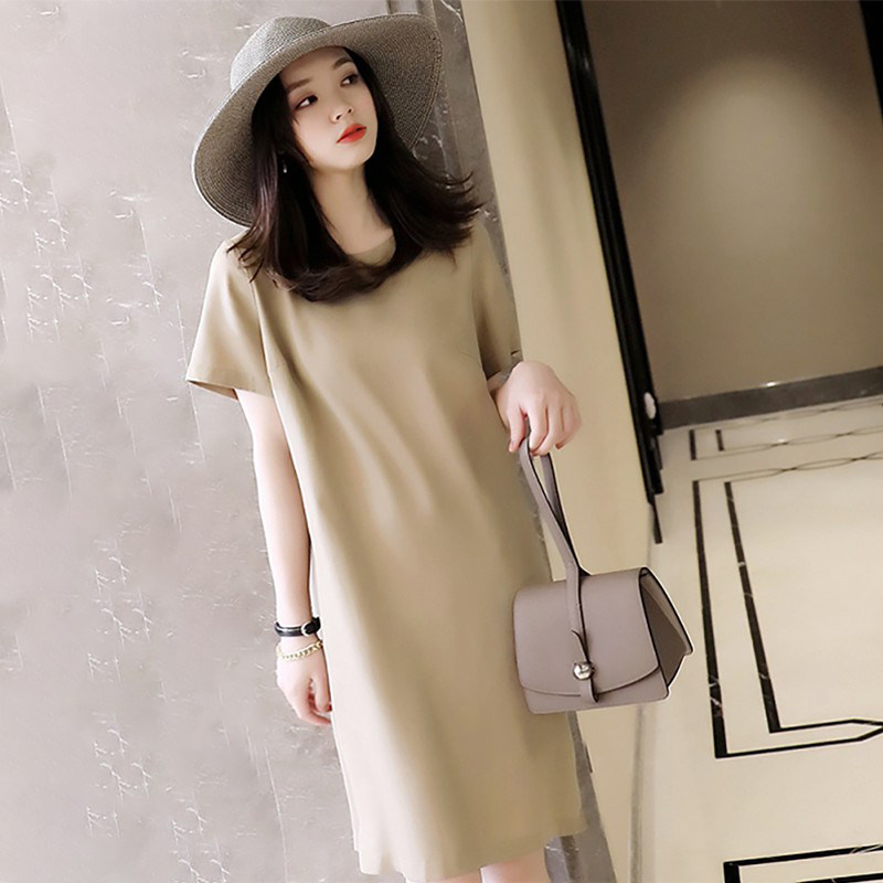 ROUJE POWER Style Temperament Foreign Dress Women 2022 Summer New Design Sense small crowdsourced straight skirt